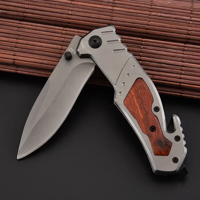 Походный нож 8 2 дюйма для выживания 7Cr1 7 дюймов лезвие из нержавеющей стали