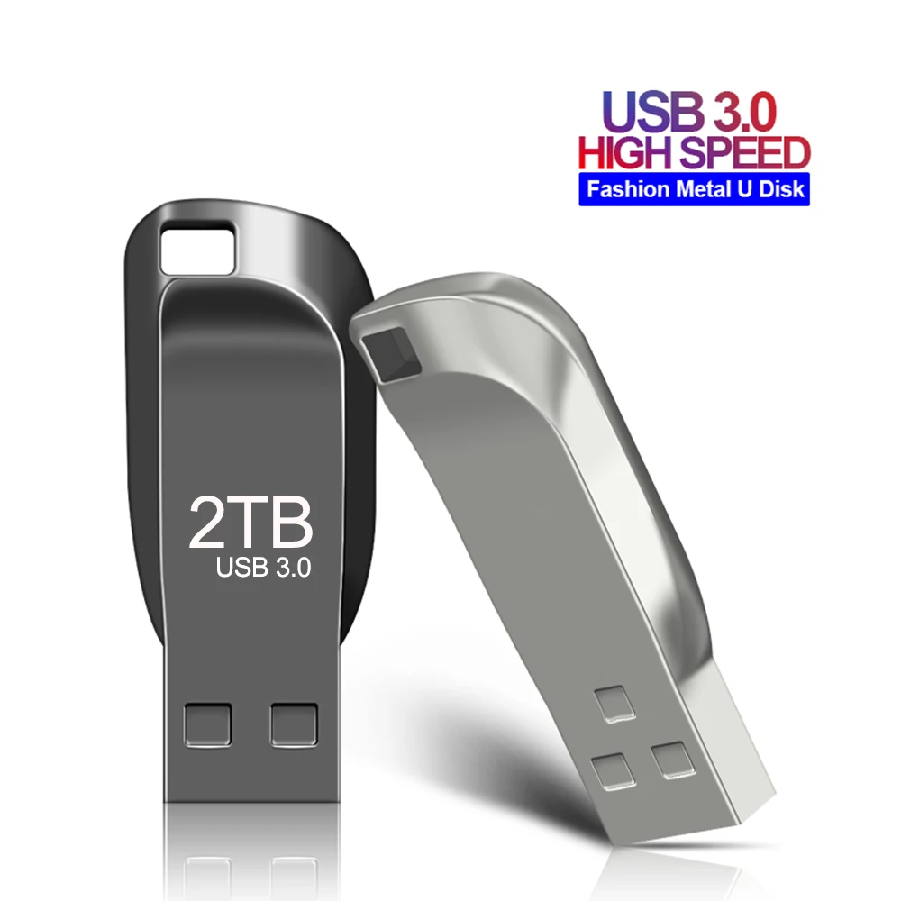 Фото Новинка 2022, Usb 3,0, флешка, флэш-накопитель, высокоскоростная флешка, ТБ, металлические водонепроницаемые Usb-флэш-накопители, 4 ТБ, флэш-память ... №2