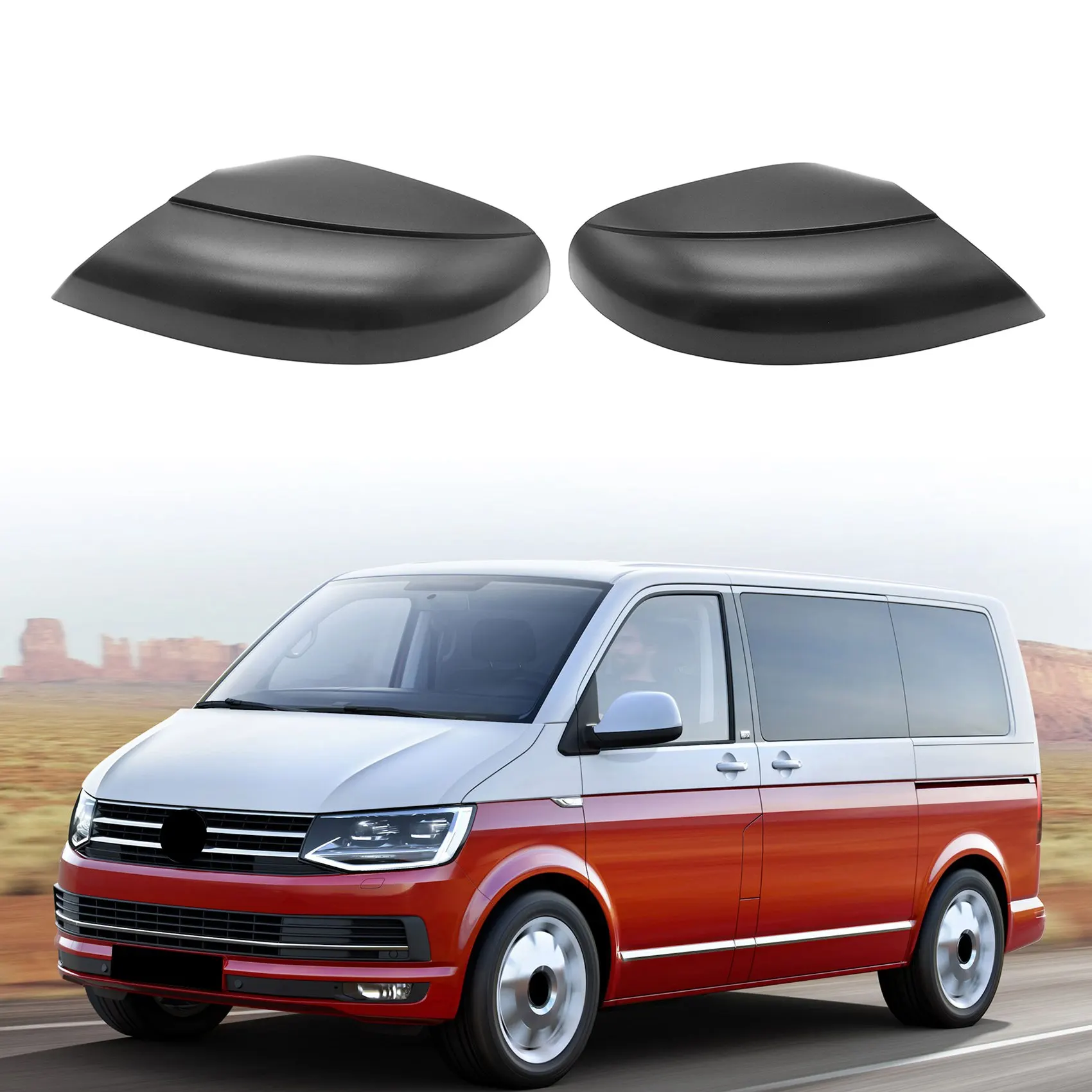 Car Left Right Side Rearview Mirror Bottom Lower Holder Cover for Transporter T6 Van 2015-2019 | Автомобили и мотоциклы