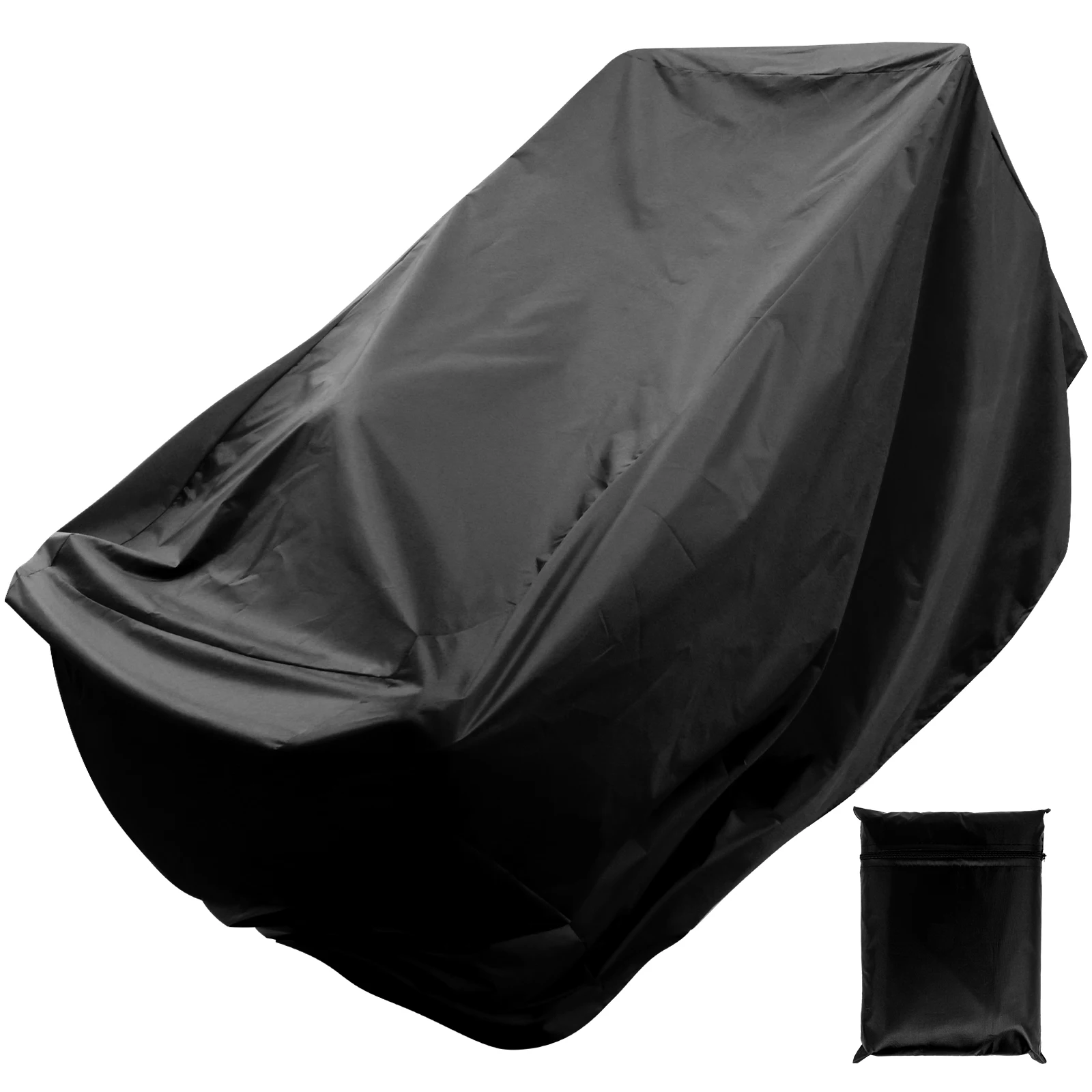 

Snow Thrower Cover 210D Oxford Cloth Snow Blower Cover Waterproof Snow Blower Protector Dustproof Outdoor Snow Blower