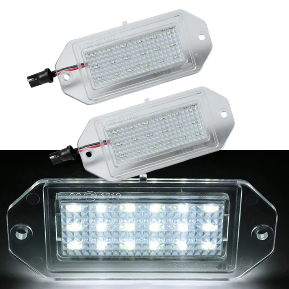 

2 шт., автомобильные фонари для номерного знака Volvo 944 1990-1998 964 1991-1996 S90 1997-1998, 12 В