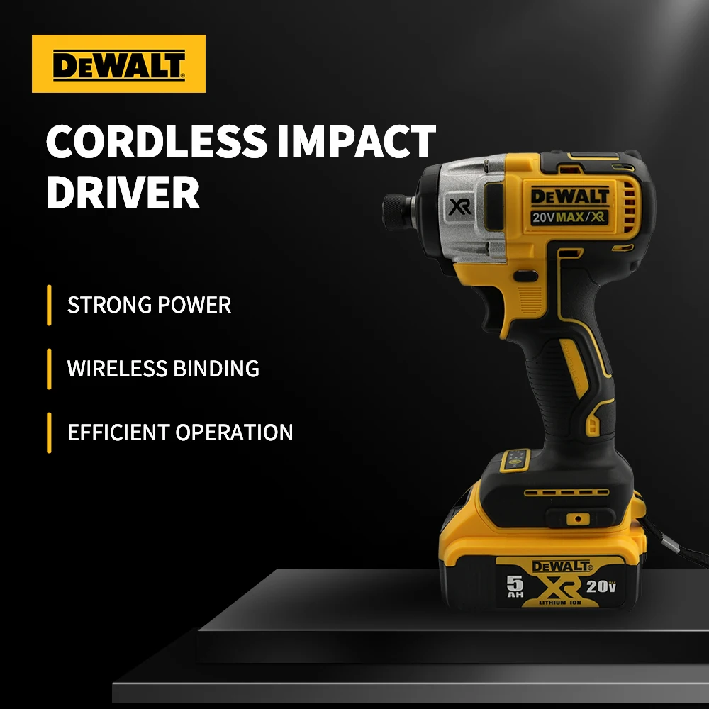 DEWALT DCD887 Электрическая ударная отвертка 205NembaliM Электроинструменты с высоким