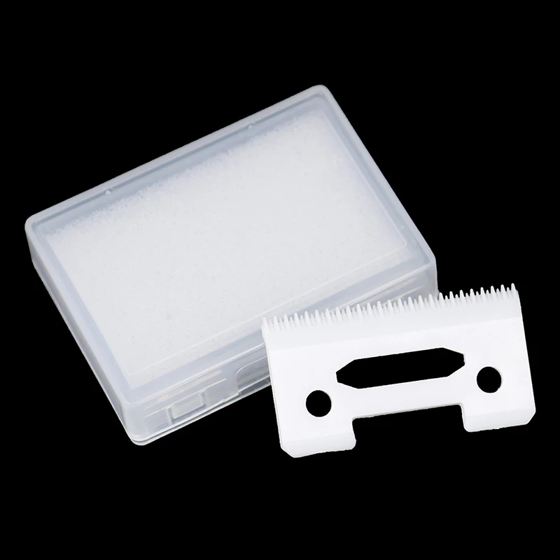 

Hot Sale Magic 2-Hole Stagger-Tooth Ceramic Movable Blade Cordless Clipper Replaceable Blade For Wahl Shear Clipper With Box