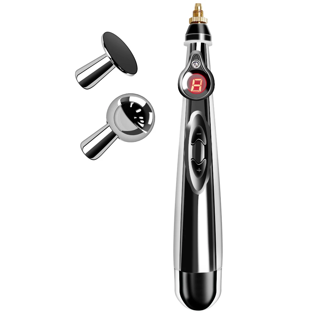 

Электронная акупунктурная ручка, электрические меридианы, массажная ручка для тела и колена, электронная ручка для меридианов, инструменты для облегчения боли и здоровья