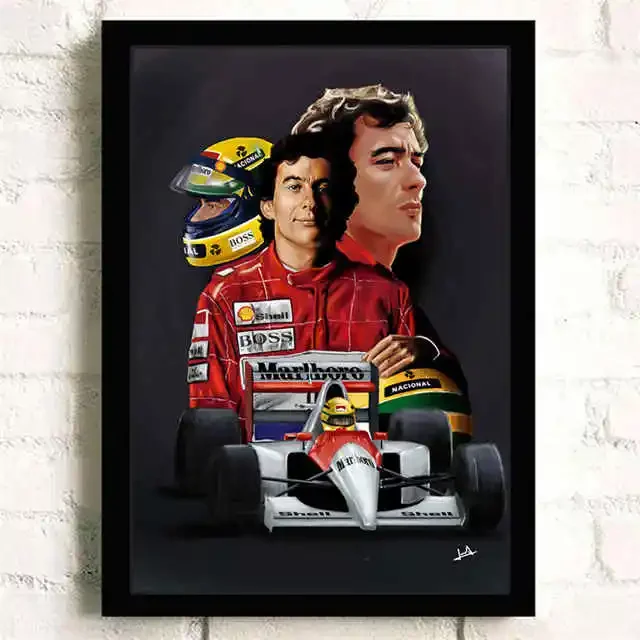 

Настенная картина Айртон Сенна JKPICTURE