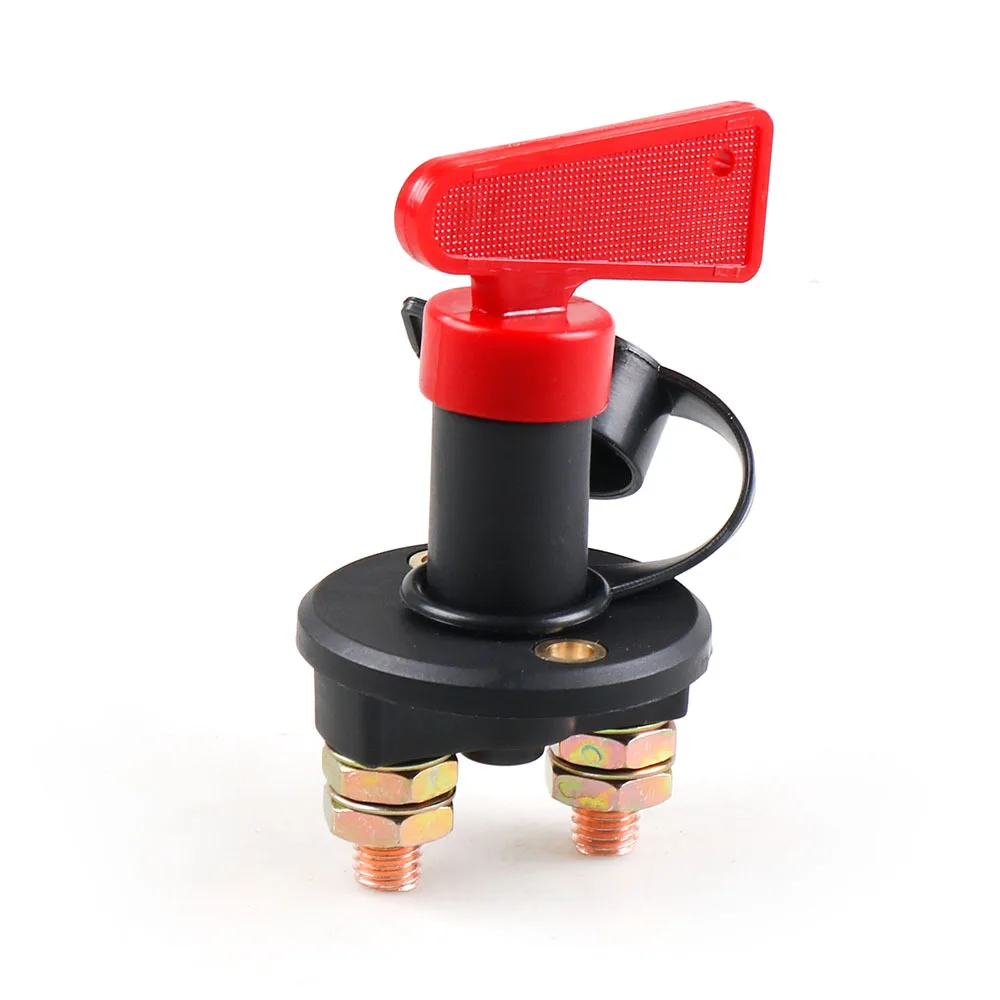 

Car Battery Power Switch Disconnect Isolator Circuit Breaker Main Switch Kill Cut-off Switch Insulated Rotary Switch Key Truck