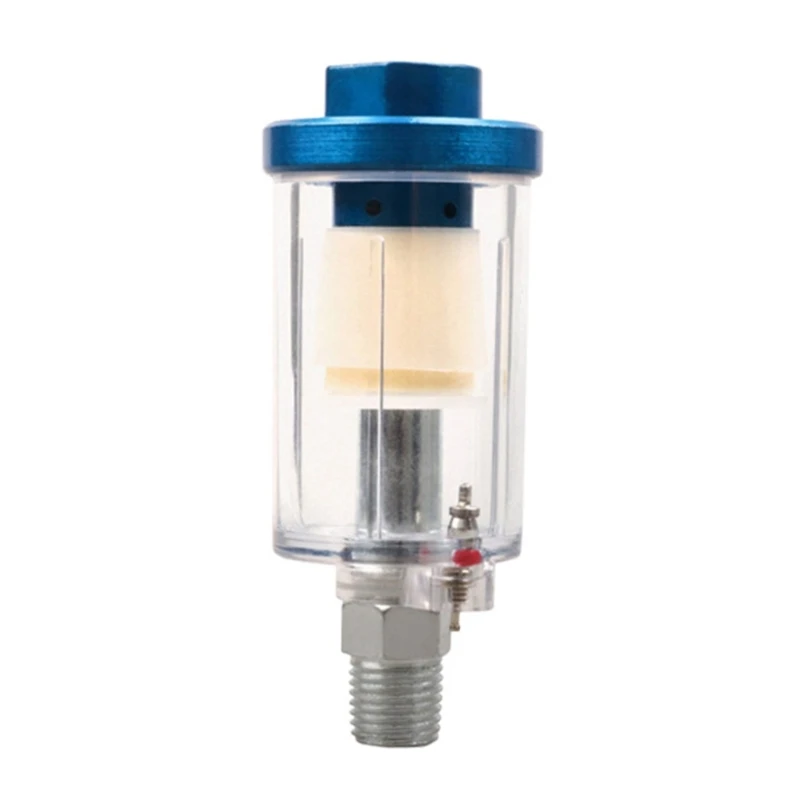 

Water Oil Separator Filter Airbrush Filter Moisture Separator for Air Line Compressor Fitting 1/4 In Oil Water Separator G6KA