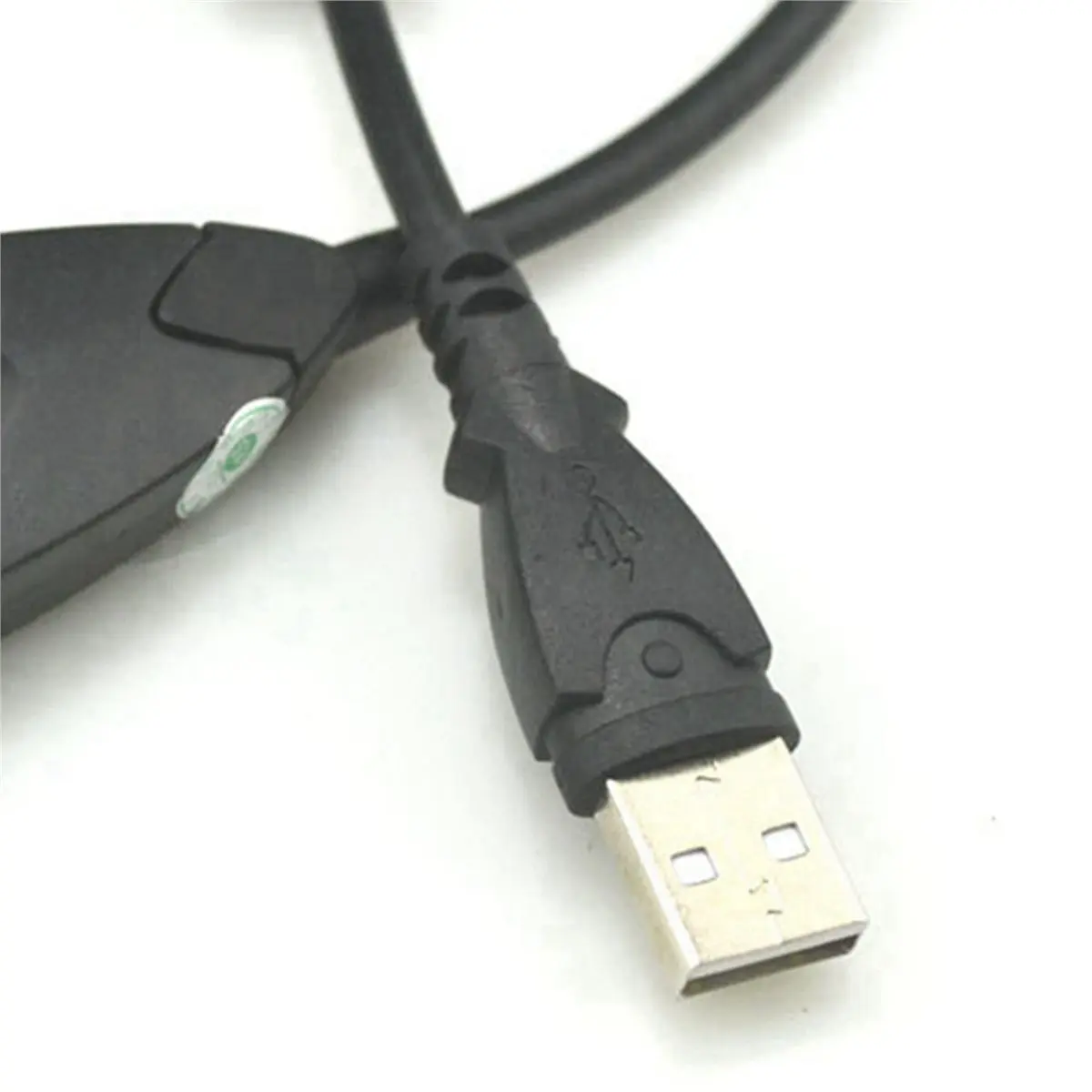 Фото 5X Внешняя USB-звуковая карта 7.1, адаптер 5HV2, 3D-аудио, микрофон для гарнитуры 3,5 мм для ноутбуков и настольных ПК №3