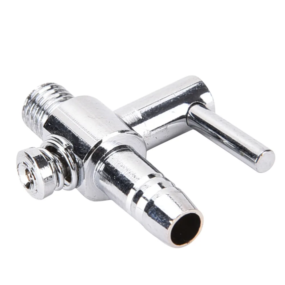 

1Pc New Valves Thread Stainless Steel Aquarium Air Flow Distributor Lever Control Valve Hot
