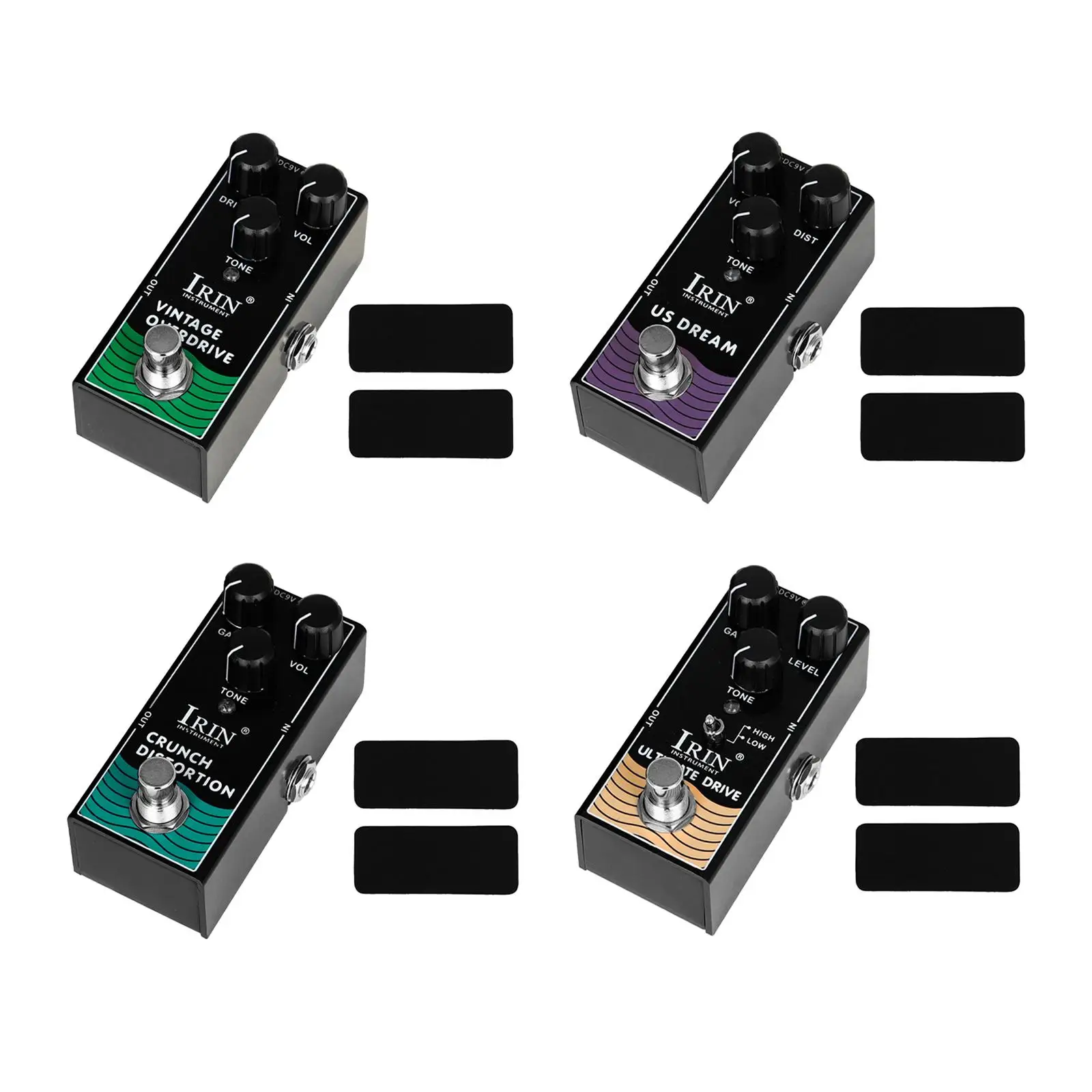 Процессор для создания гитарных эффектов сплав алюминия аксессуары