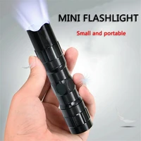 mini 3w waterproof led flashlight keychain super bright battery camping tent work portable torch outdoor lighting emergency lamp