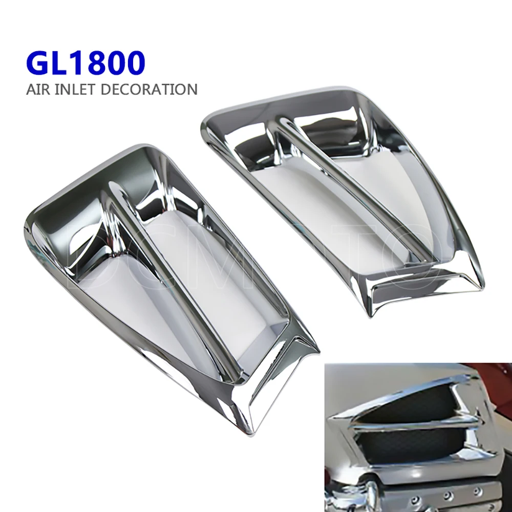 

Motorcycle Air Exhaust Intake Accent Trim Decoration Cover case for Honda Goldwing GL1800 2012 2013 2014 2015 2016