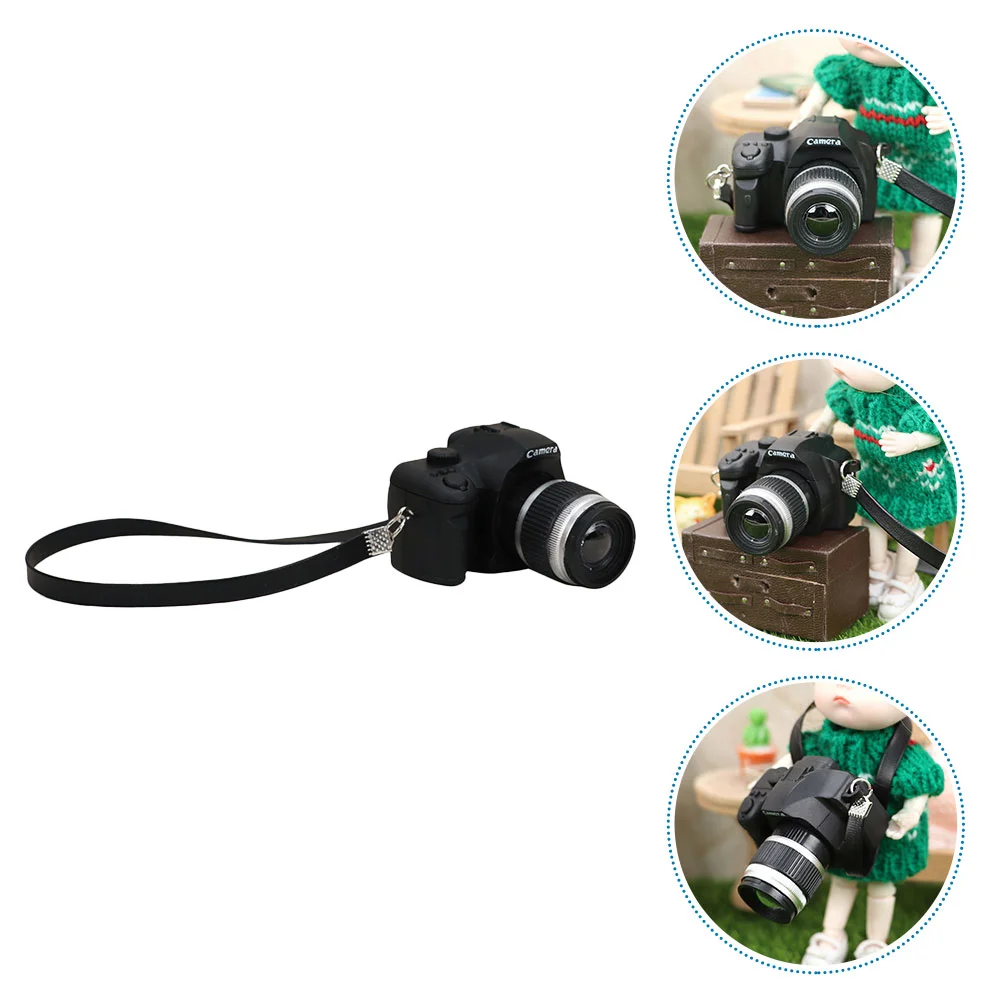 

Camera Mini Miniature Model 12 Toy Digital Accessories House Laptop Cameras Ornament Furniture Figurine Set Decoration Vintage