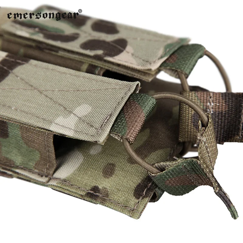 Фото Emersongear для MP5 Dual KRISS MP7 Подсумок для журналов Двойная сумка для магазинов MOLLE Кобура-держатель Страйкбольный охотничий чехол Карманная панель №5