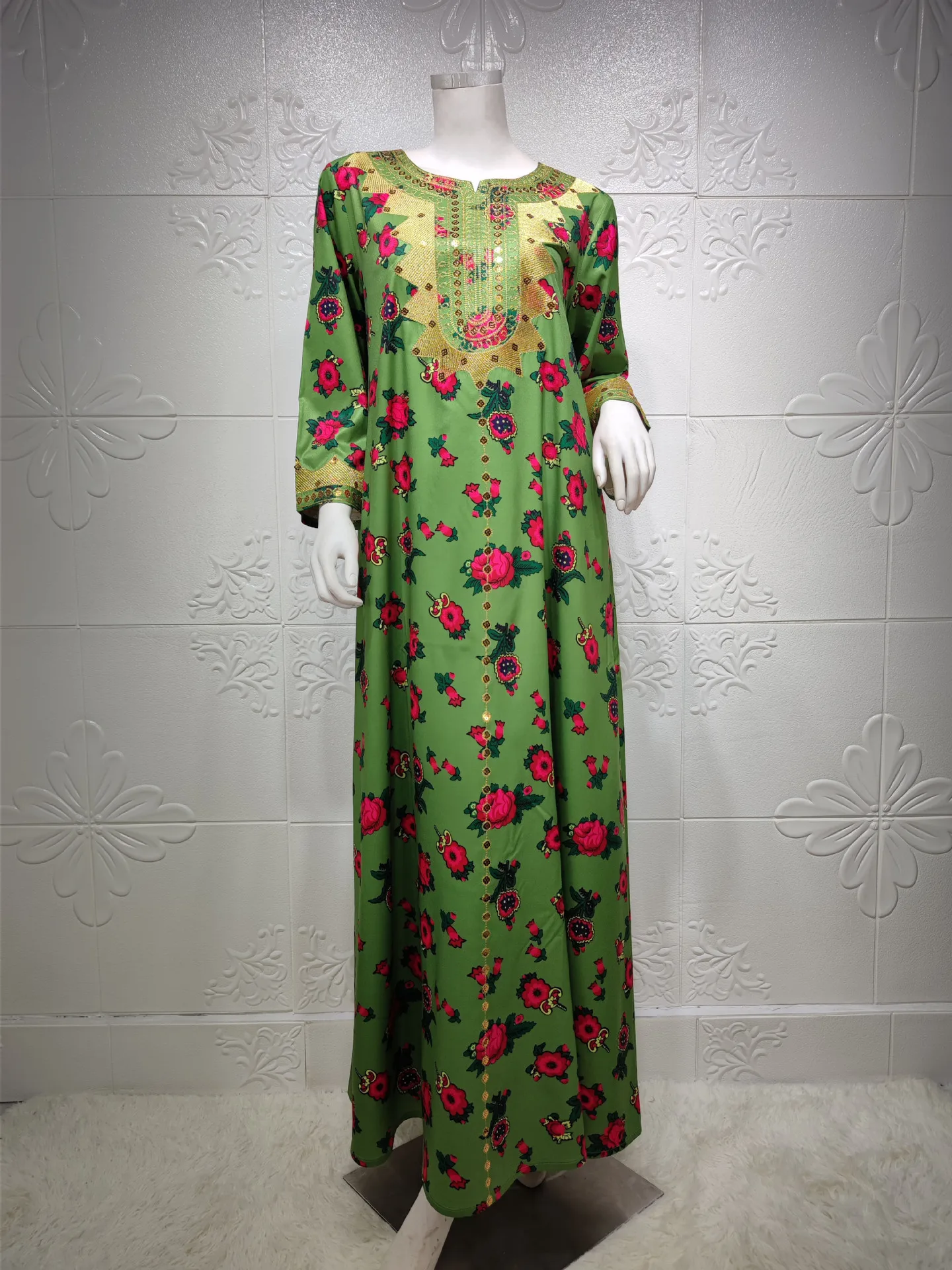 Рамадан Eid Abayas для женщин, абайя Caftan, мусульманская Мода, кафтан, марокканская Арабская одежда с принтом, женское платье, выпускные платья