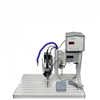 Полуавтоматическая машина для пайки проволоки изготовления паяльной оловянная