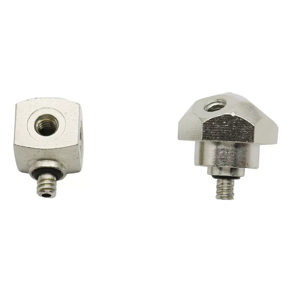 

3/16" Female Thread 3 Holes, 4 Holes Connectors Agriculture Brass mist nozzle holder for Connecting Atomizing Nozzle 50 Pcs