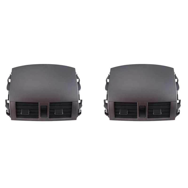 

2X Grey Center Dash A/C Outlet Air Vent Panel For Toyota Corolla 2008-2013