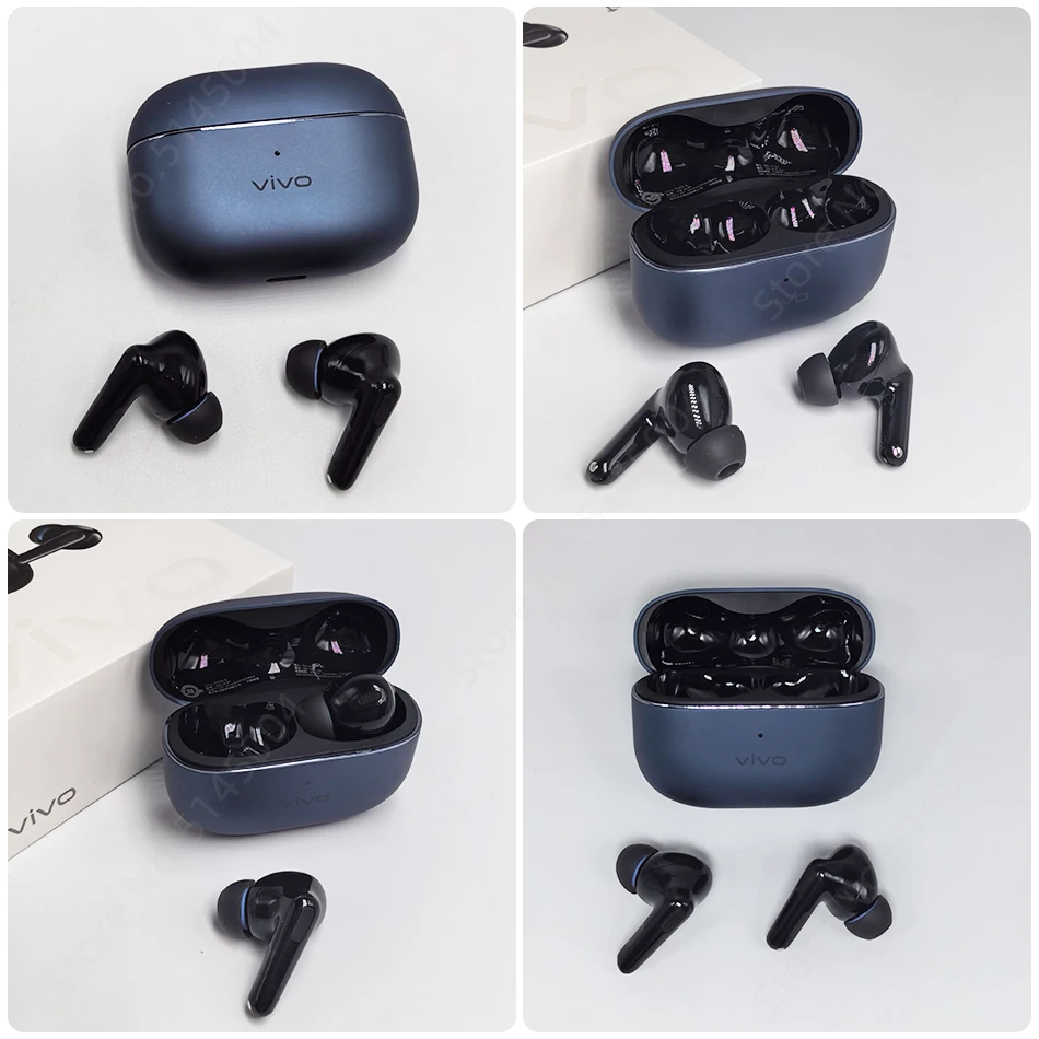 ViVO TWS 4 True Wireless Наушники 55 дБ с активным шумоподавлением LDAC Bluetooth 5.4 До 45 часов Срок