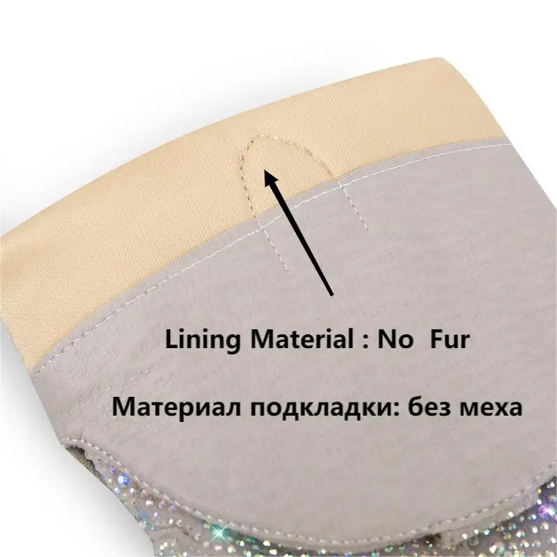 Onlymaker Women Knee High Boots Rhinestone Boots Glitter Bling Shiny Western Cowboy Pointed Toe Block Heel Pull-On Cowgirl Boots