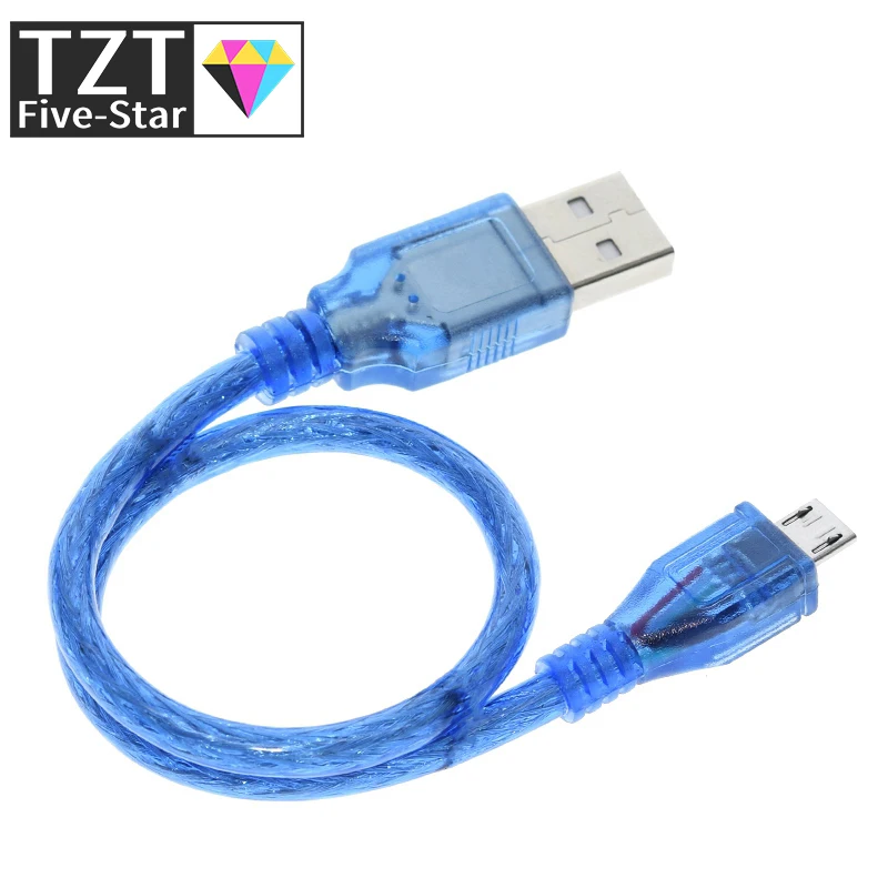USB-кабель 30 см 0 3 фута для Leonardo/Pro micro/DUE высококачественный тип A Micro USB м Arduino