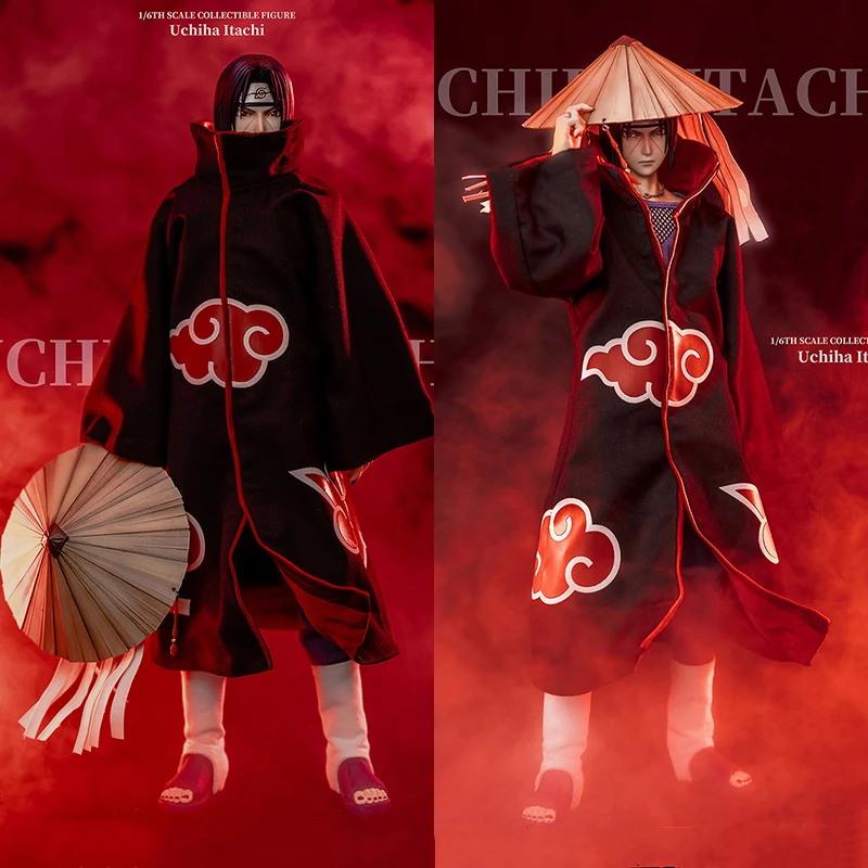 

Original Collectible Rocket Toys ROC-003 1/6 Uchiha Itachi Soldier Dolls Naruto Anime Figure Simulation Full Set 12" Fans Gifts