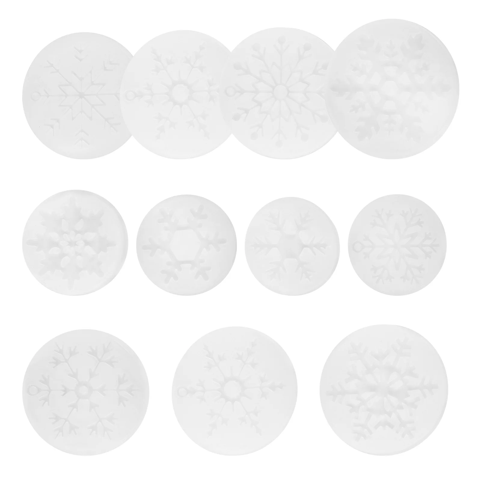 

Molds Snowflake Resin Silicone Christmas Casting Mold Diy Epoxy Jewelrymaking Pendant Snow Ornament Soap Craft Mould