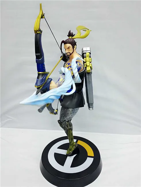 

Hasbro Genuine Overwatch Blizzard Game Character Genji Hanzo Action Figure Toy Boy Children Christmas Collection Gift