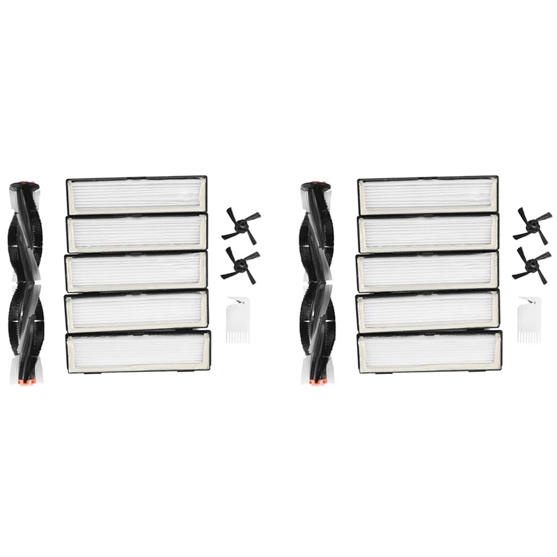 

Hepa Filter Side Brush For Neato Botvac D3 D4 D5 D6 D7 D70 D75 D80 D85 Connected Botvac 75E 80 85 Brushes Filters,18Pcs