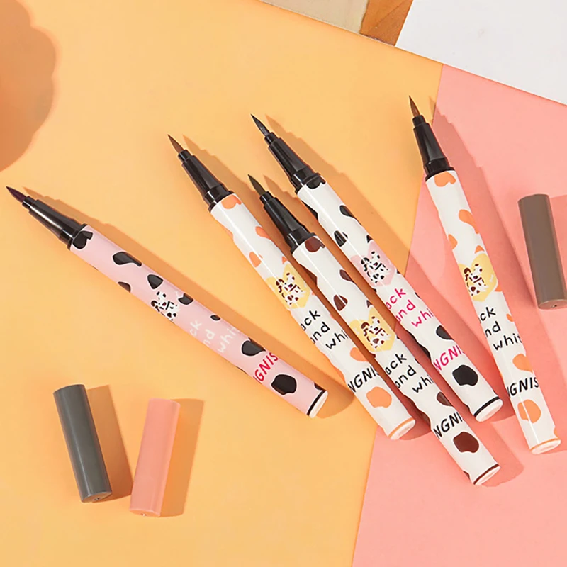 

Eyeliner Pen Long Lasting No Smudging Quick Drying Waterproof Not Blooming Liquid Eye Liner Pencil Beauty Makeup Cosmetics Tool