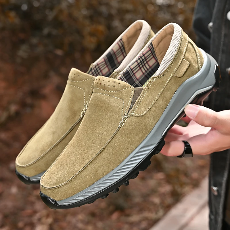 Лидер продаж мужские лоферы в Европе и Америке износостойкая обувь на подошве