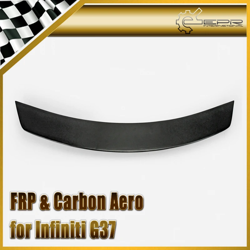 

Car Accessories FRP Fiber Glass LB Style Rear Spoiler Fiberglass Trunk Wing Lip Bonnet Body Kit Racing Trim For Infiniti G37