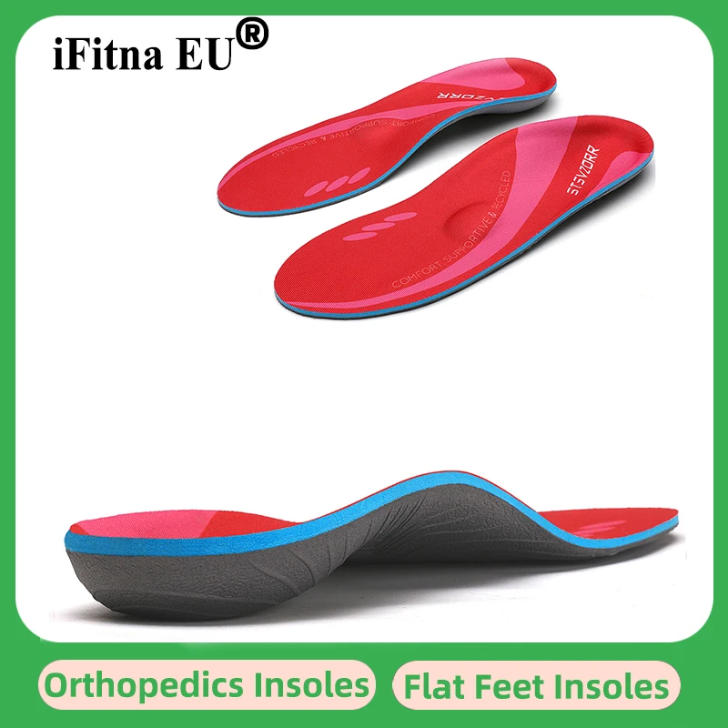 Plantar Fasciitis Flat Feet Pain Relief Orthopedic Insoles Women Sneakers Arch Support ,Men Heel Orthotics Insoles Shoe Inserts