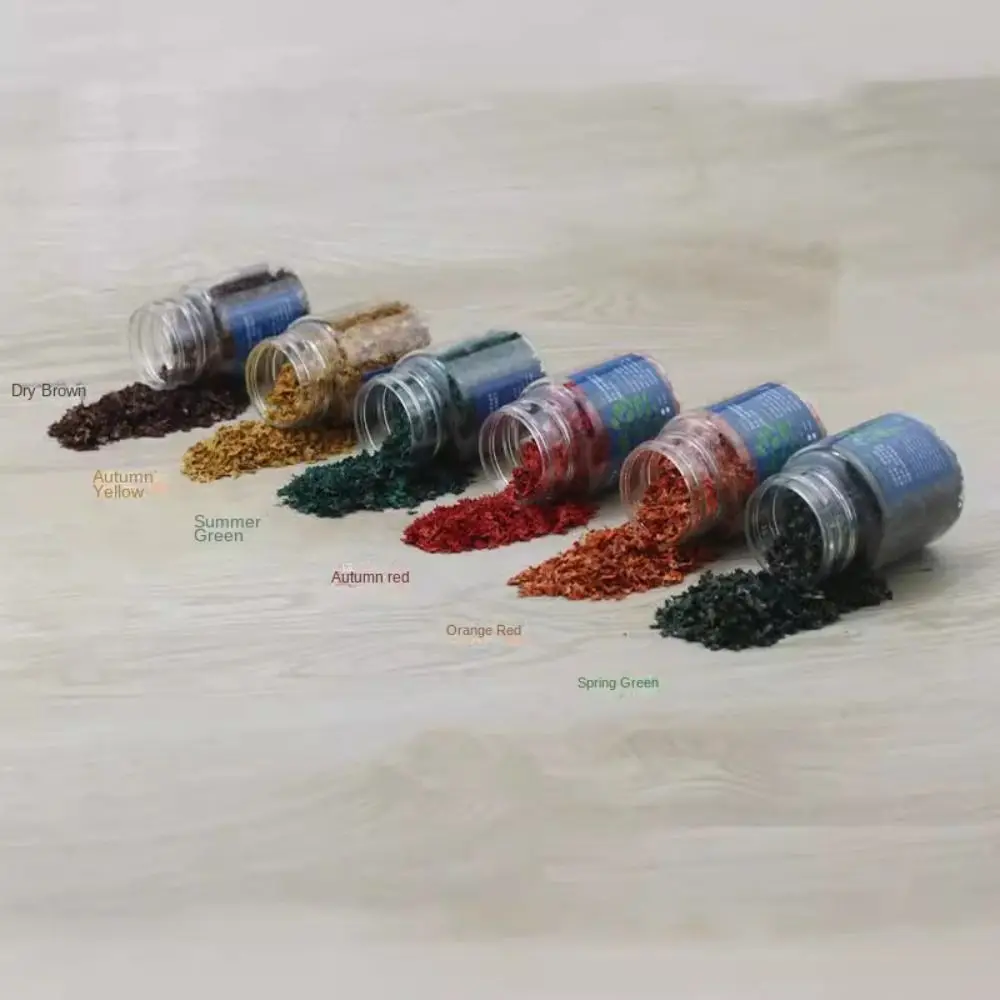 DIY миниатюрный лист 33/56 мл микро пейзаж листья статическая модель пейзажная для