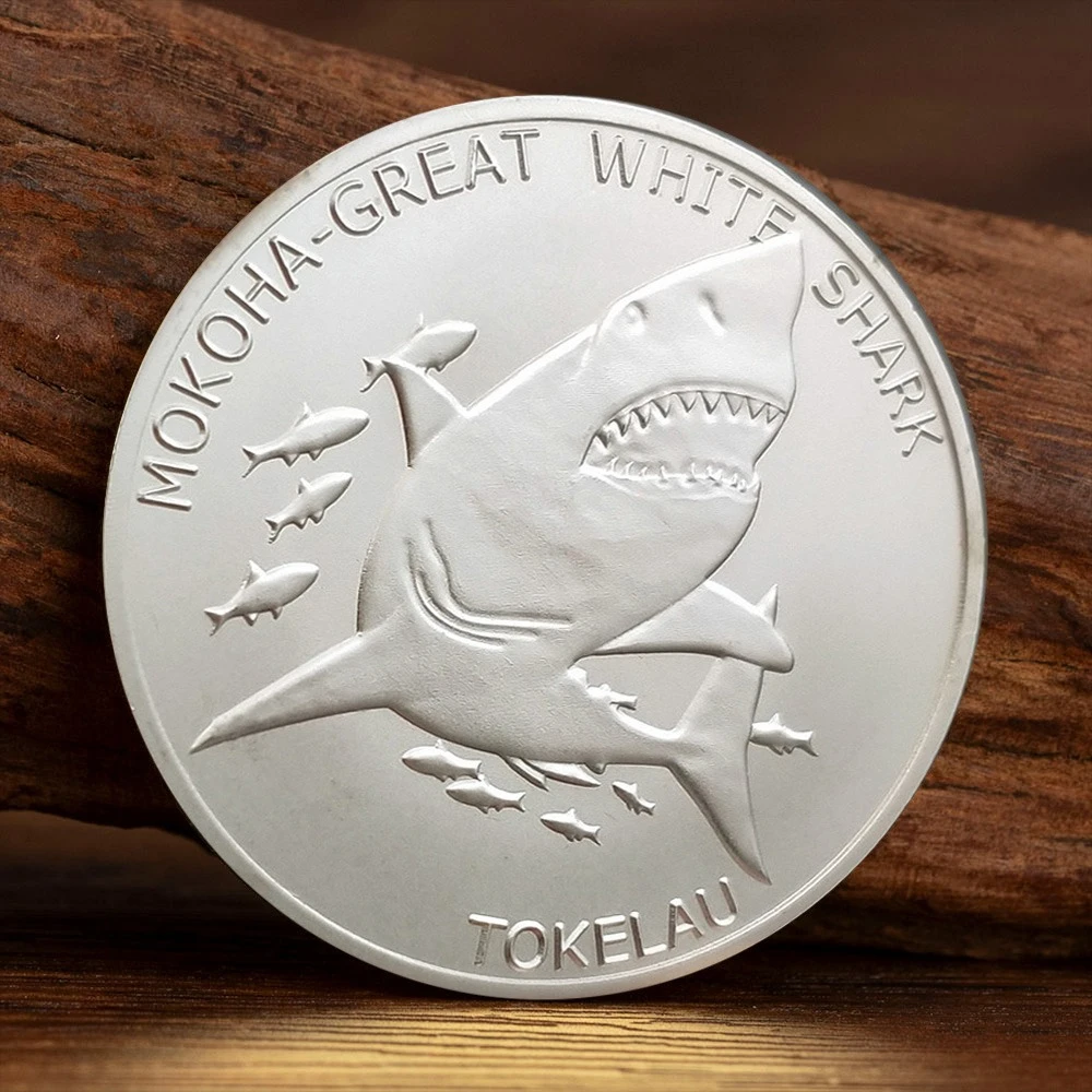 Памятная монета Акула 2024