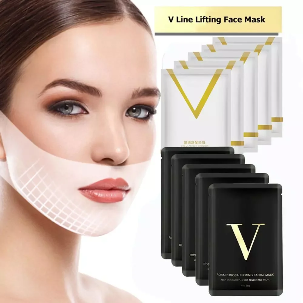 

Face Lifting Mask V Shape Slimming Mask Double Chin Reduce Lift Bandage Facial Line Wrinkle Remover Skin Care Tool