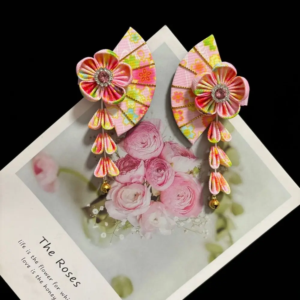 Заколка для волос Сакура с веером