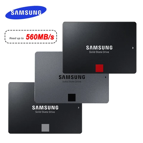 SAMSUNG SSD 500 Гб 870 EVO QVO 250G Внутренний твердотельный диск 1T 2T 4T HDD жесткий диск 860 PRO SATA 3 2,5 для ноутбука HDD компьютера