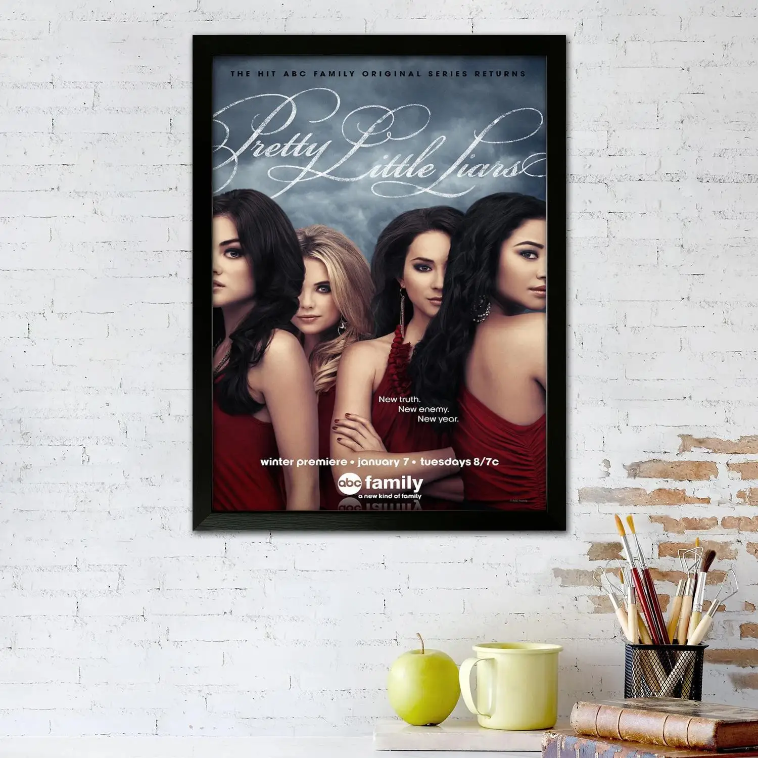 Печать на холсте &quotКрасивые маленькие лиры&quot