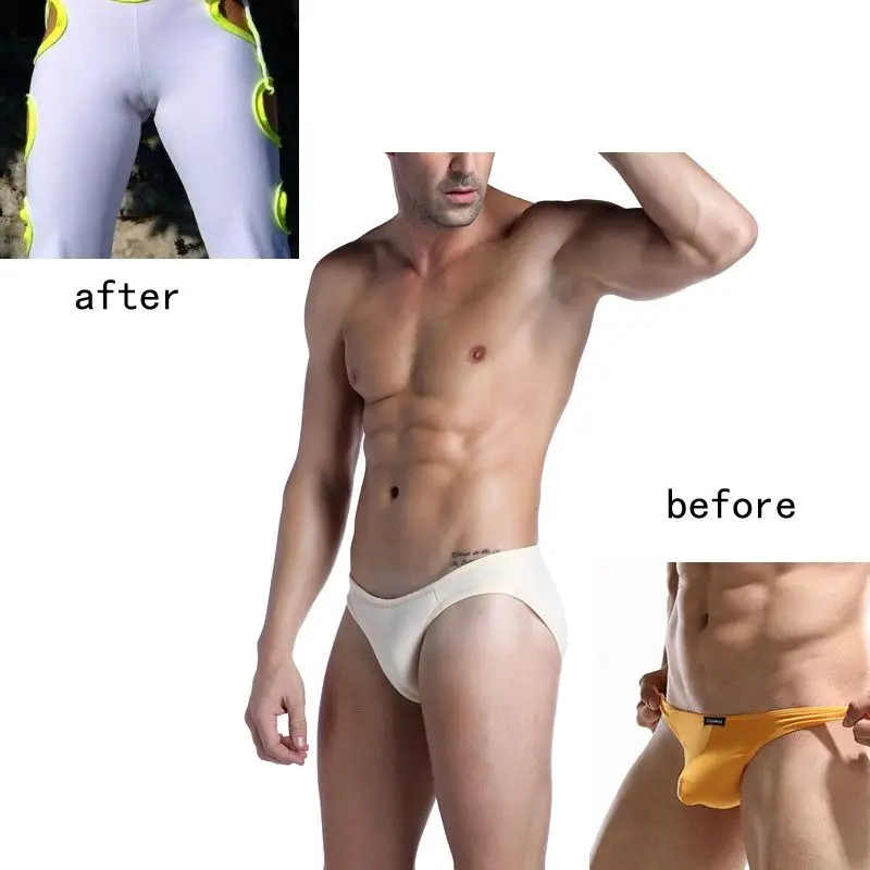 Мужские Корректирующие трусы для подтяжки бедер подкладка Под ягодицы