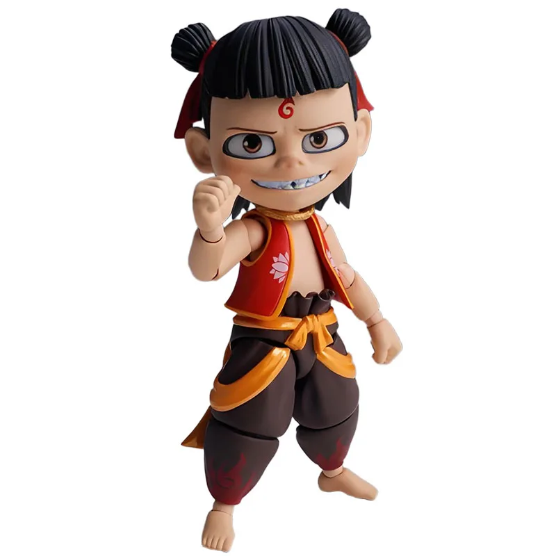 Фото Bandai Original S.H.Figuarts Ne Zha: The Devil Child Makes Havoc in The Sea Nezha &Ao Bing Модель игрушки Модель Подарки для мальчиков №4
