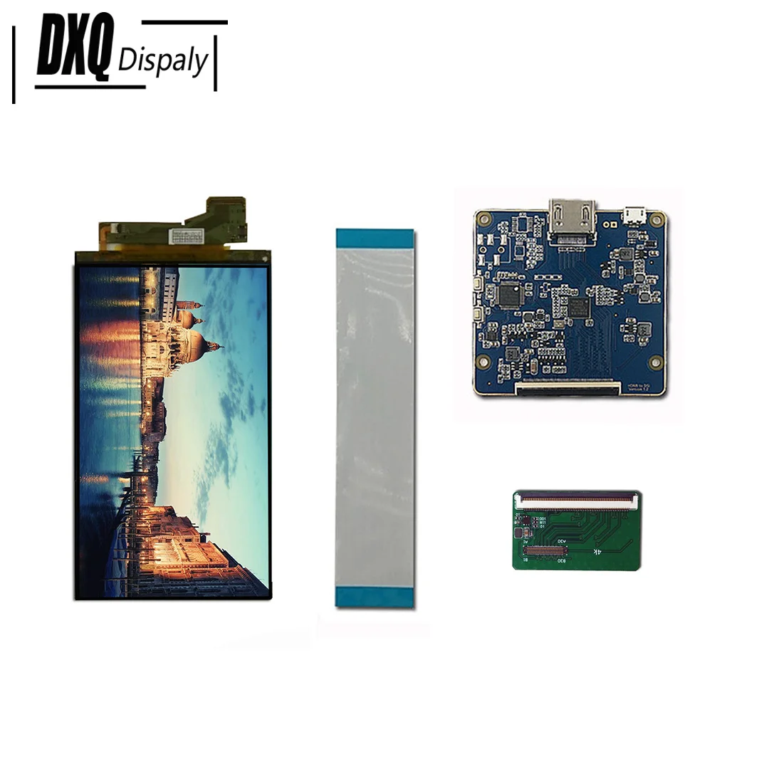 

DXQ 5.5 Inch TFT IPS LCD Display Module with Touch Driver UHD 4K 2160*3840 530 nits MIPI Interface TFT LCD Display Screen Panel