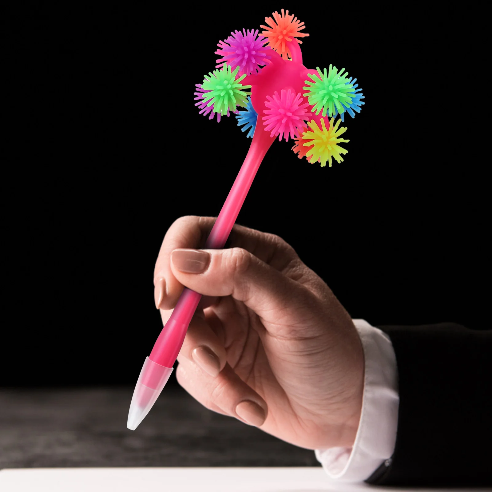 9 Pcs Funny Pens Transforming Aircraft (red) Eraseable Office Ballpoint Gold Plastic Students Stationery Morphle Toys