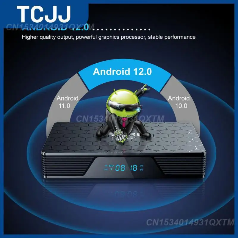 

New Generation Wireless Technology Smart Tv Box Set Top Box Enjoy High-definition Image At Home. Android 12 Media Player