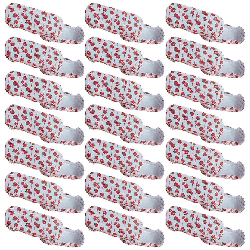 

100pcs Bread Wrappers Paper Trays Bread Liners Bread Wrapper Cups Hot Dog Wrappers