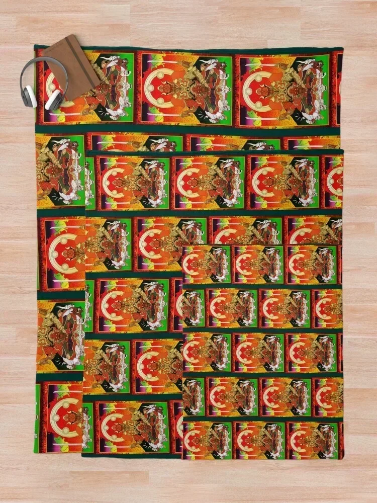 Йошимуцу Теккен и Душа Калибур буддийский художественный стиль одеяло