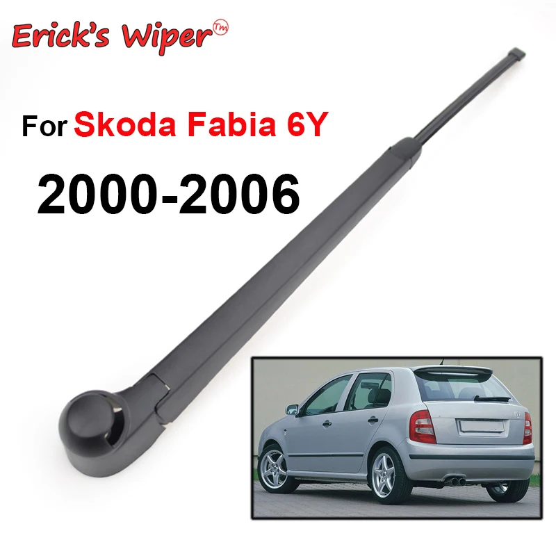 

Комплект щеток и рычагов заднего стеклоочистителя Erick's для Skoda Fabia 6Y 1999-2006 гг., лобовое стекло, задняя дверь, автомобильная щетка от дождя