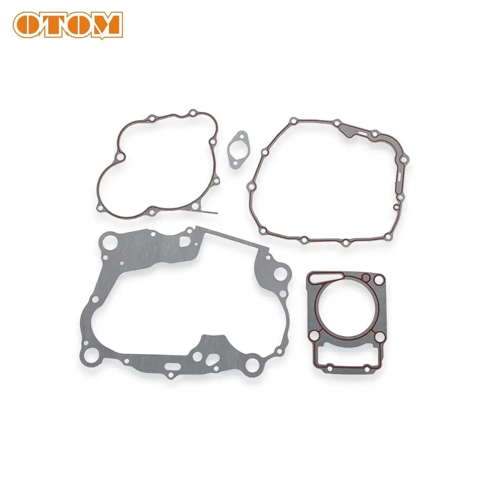 

Полный комплект уплотнительных прокладок двигателя OTOM для мотоцикла, полный комплект прокладок без головки для ZONGSHEN NB300 ZS174MN-5, полный комплект нецилиндровых прокладок