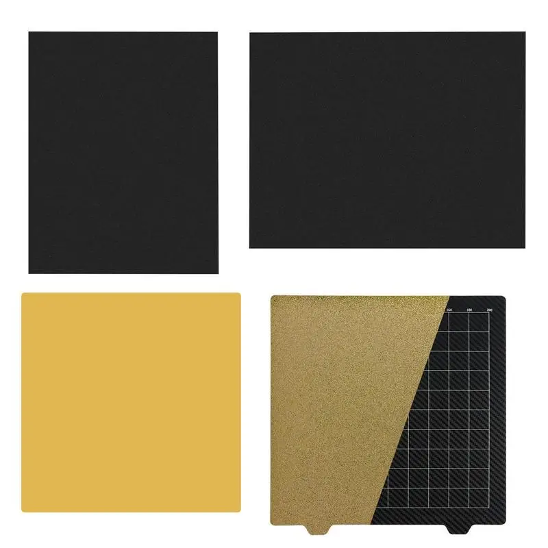 

Магнитная двухсторонняя платформа для 3d принтера, горячая платформа для принтера с хорошей адгезией 9,25x9,25, съемная Встроенная платформа из ПЭТ для принтера 3