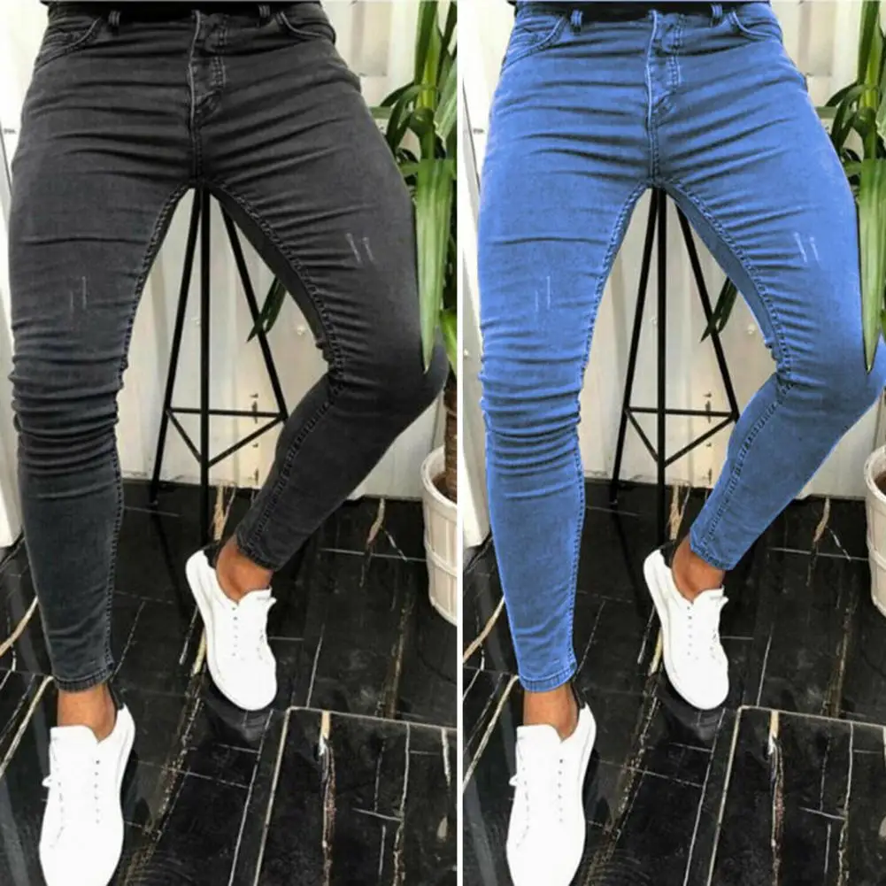 

Men Trousers Skin-affinity Men Pants Fashion Spring Autumn Slim Trousers